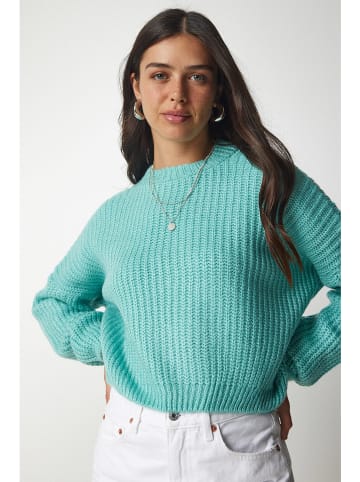 Happiness Istanbul Pullover in Türkis