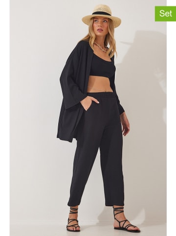 Happiness Istanbul 2-delige outfit zwart