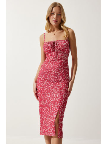 Happiness Istanbul Kleid in Koralle