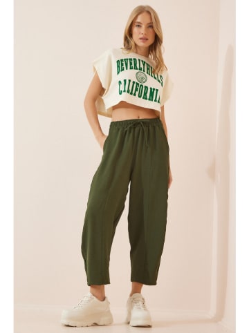 Happiness Istanbul Hose in Khaki