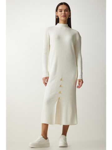 Happiness Istanbul Sukienka w kolorze białym