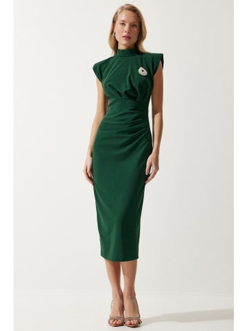 Happiness Istanbul Sukienka w kolorze zielonym