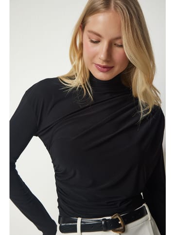 Happiness Istanbul Longsleeve in Schwarz