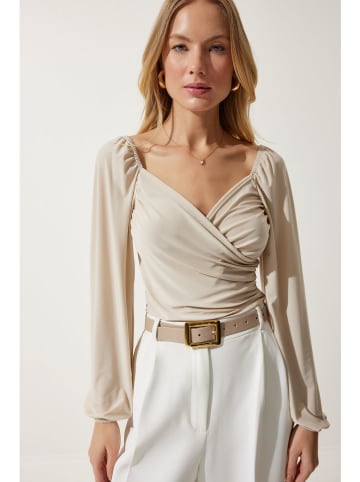 Happiness Istanbul Bluse in Creme