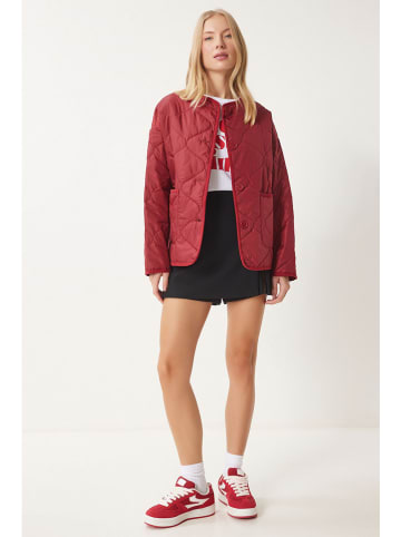 Happiness Istanbul Kurtka przejściowa w kolorze czerwonym