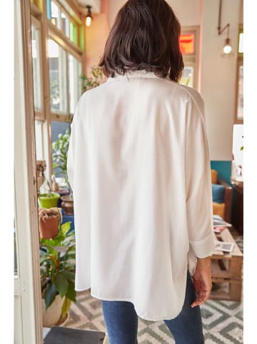 Olalook Bluse in Weiß