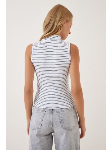 Happiness Istanbul Bluzki (3 szt.) w kolorze biało-czarnym