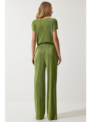 Happiness Istanbul 2-delige outfit groen