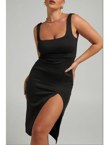 trendyol Sukienka w kolorze czarnym