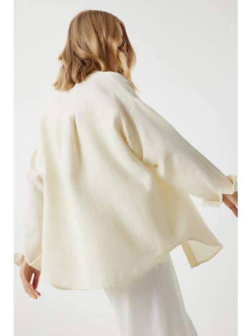 Happiness Istanbul Bluse in Creme