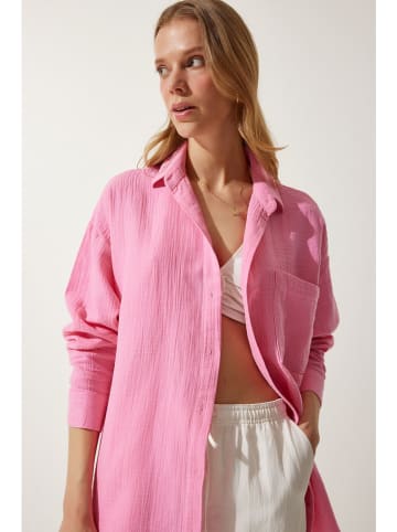 Happiness Istanbul Bluse in Rosa