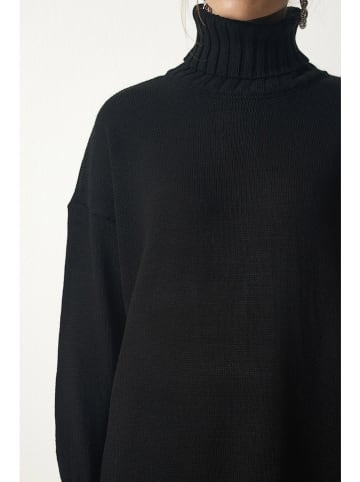 Happiness Istanbul Sukienka w kolorze czarnym