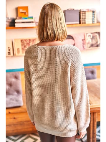 Olalook Pullover in Beige