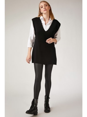 Happiness Istanbul Bezrękawnik w kolorze czarnym