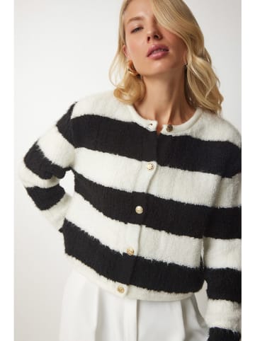 Happiness Istanbul Vest wit/zwart