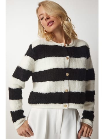 Happiness Istanbul Vest wit/zwart