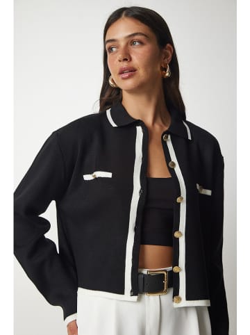 Happiness Istanbul Kardigan w kolorze czarnym