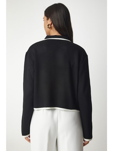 Happiness Istanbul Cardigan in Schwarz