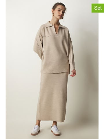 Happiness Istanbul 2-delige outfit beige