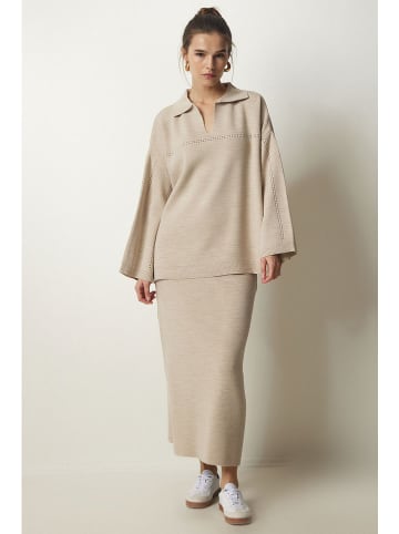Happiness Istanbul 2-delige outfit beige