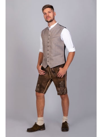 Edelnice Lederhose "Franz" in Braun