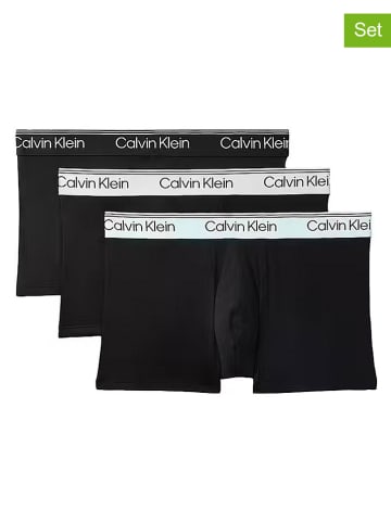 Calvin Klein 3er-Set: Boxershorts in Schwarz