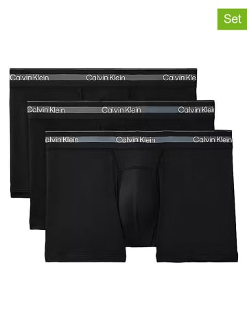 Calvin Klein Bokserki (3 pary) w kolorze czarnym