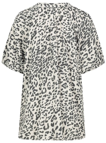 Eight2Nine Bluse in Weiß/ Grau