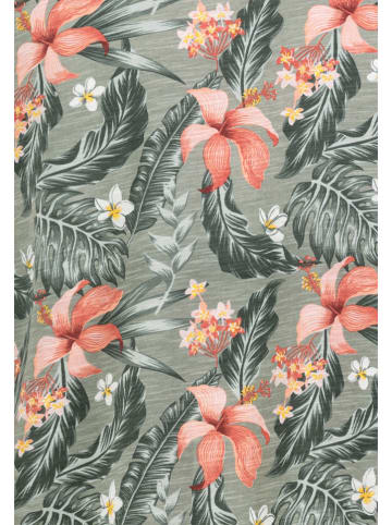 Eight2Nine Koszulka w kolorze zielono-brzoskwiniowym