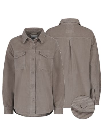 Eight2Nine Cordhemd in Taupe