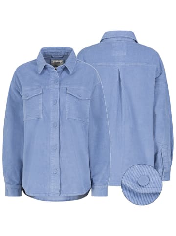 Eight2Nine Cordhemd in Hellblau