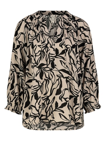 Eight2Nine Bluse in Beige/ Schwarz