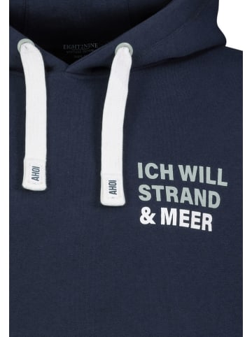 Eight2Nine Hoodie in Dunkelblau
