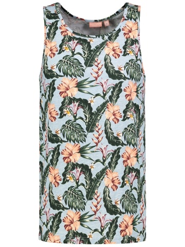 Eight2Nine Top w kolorze zielono-błękitno-pomarańczowym