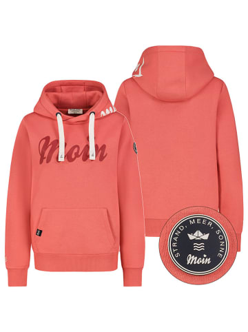 Eight2Nine Hoodie in Koralle