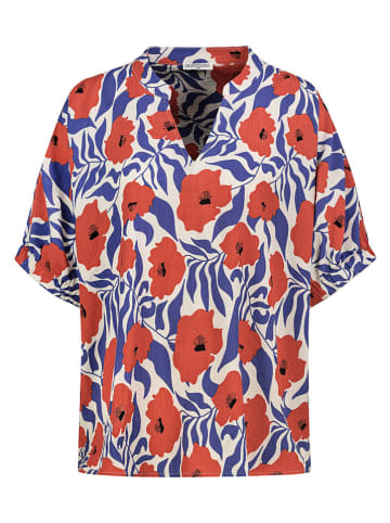 Eight2Nine Bluse in Rot/ Blau
