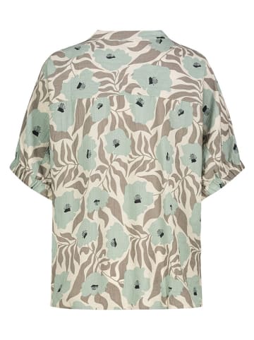 Eight2Nine Bluzka w kolorze jasnobrązowo-kremowo-zielonym