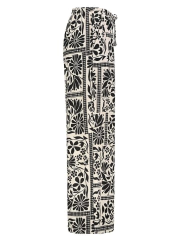 Eight2Nine Hose in Schwarz/ Creme
