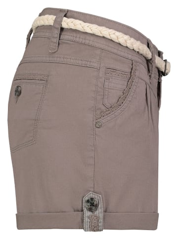 Eight2Nine Szorty w kolorze brązowym