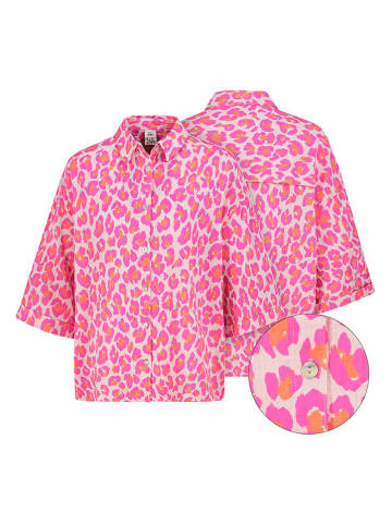 Eight2Nine Blouse roze/lichtroze/oranje