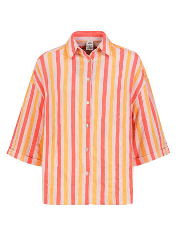 Eight2Nine Bluse in Orange/ Pink/ Rosa