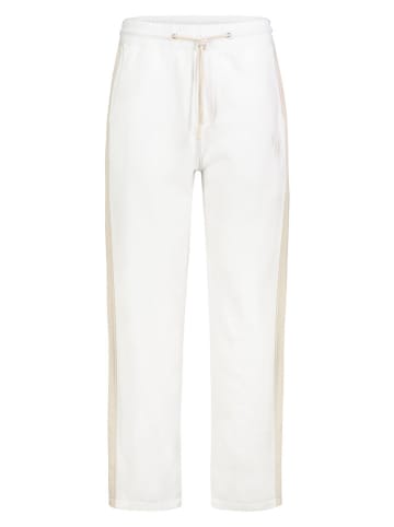 Eight2Nine Spodnie dresowe w kolorze beżowo-kremowym