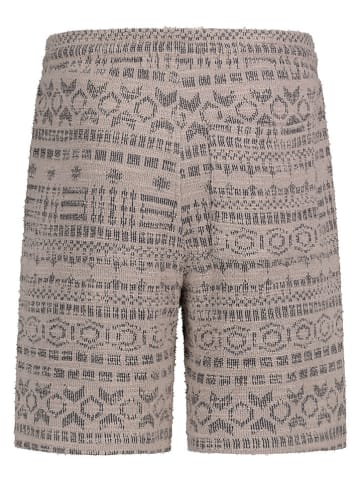 Eight2Nine Szorty dresowe w kolorze beżowo-granatowym