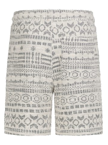 Eight2Nine Sweatshort crème/donkerblauw