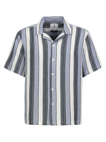 Eight2Nine Koszula w kolorze granatowo-białym