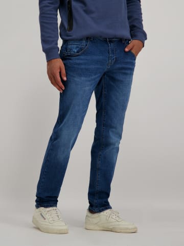 Cars Jeans Spijkerbroek "Chapman Vintage" - regular fit - blauw