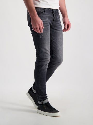 Cars Jeans Jeans "Hurricane" - Tapered Fit - in Dunkelgrau