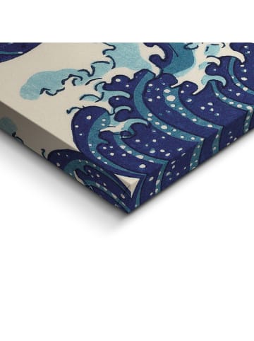 Orangewallz Kunstdruk op canvas "Great Wave" - (B)70 x (H)50 cm