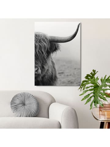 Orangewallz Kunstdruk op canvas "Highland Cattle" - (B)50 x (H)70 cm