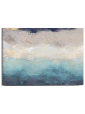 Orangewallz Kunstdruk op canvas "Abstract Blue 3" - (B)70 x (H)50 cm